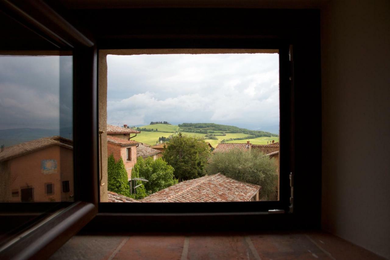 Torre Appartamento Con Vista Monticchiello Exterior foto
